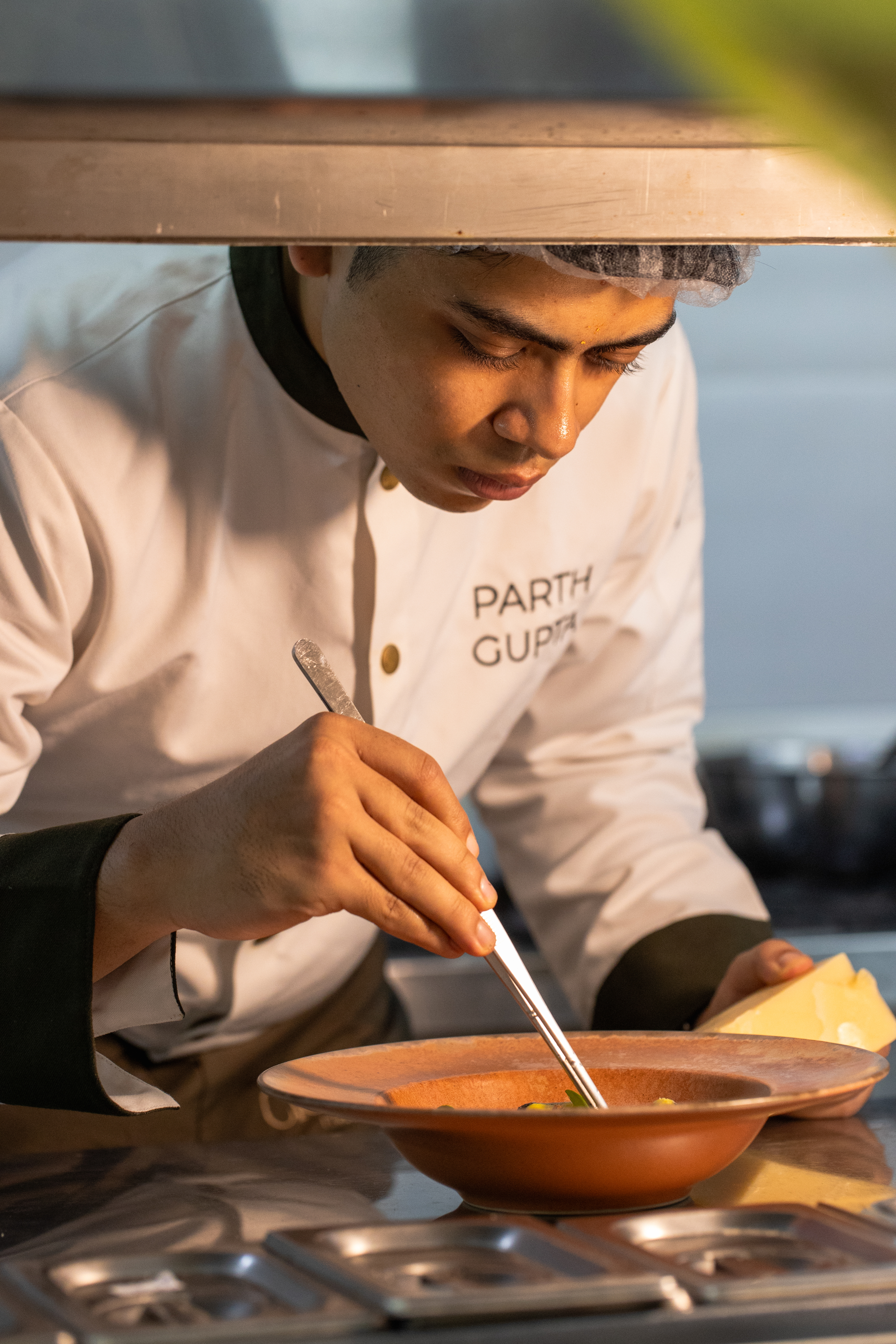 The restaurant ambiance